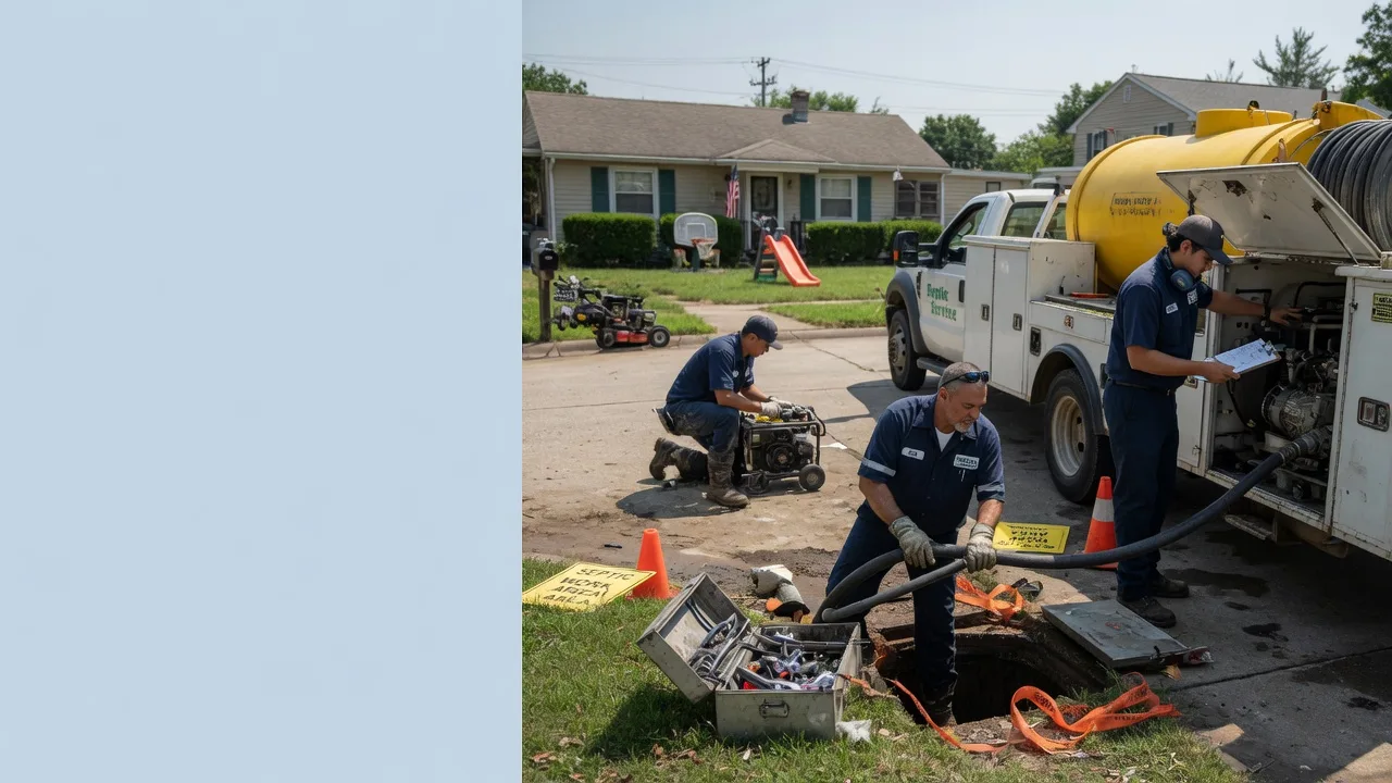 Septic Tank Pumping in Comstock, WI near me